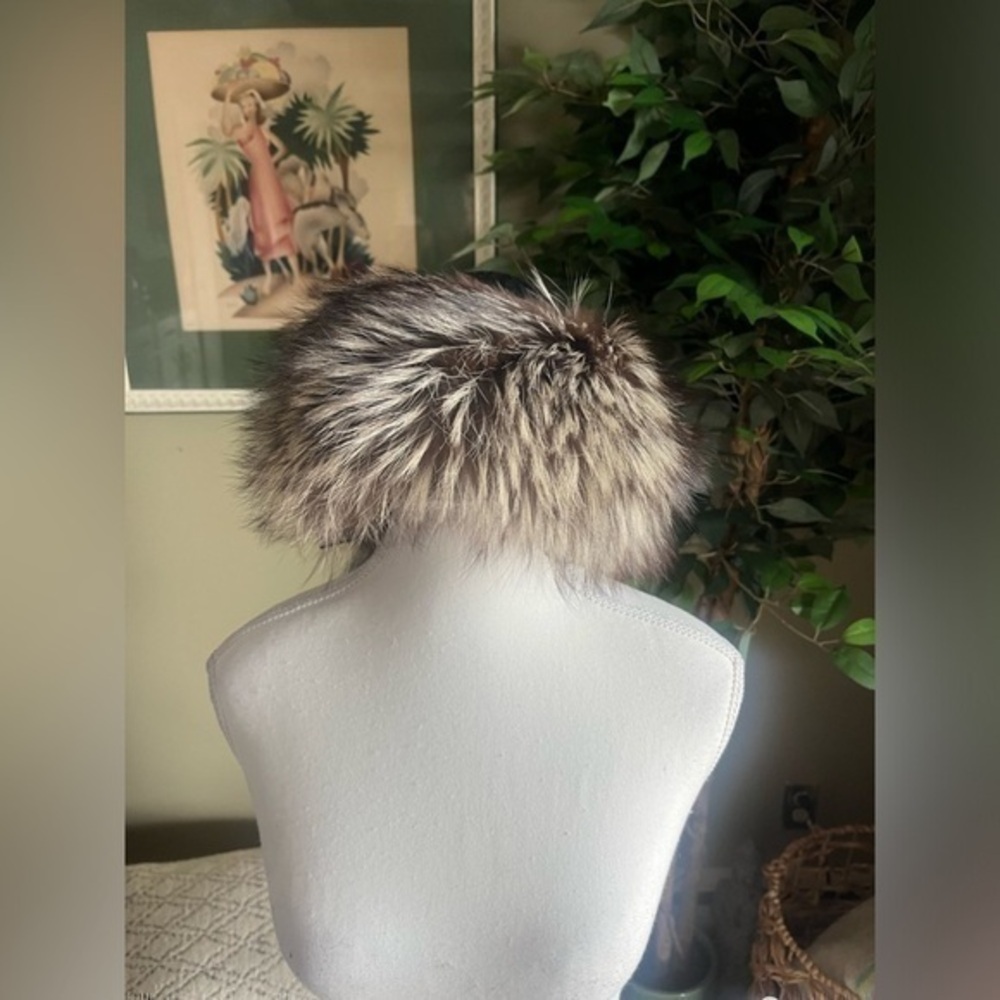 Stunning Fur And Suede Hat
